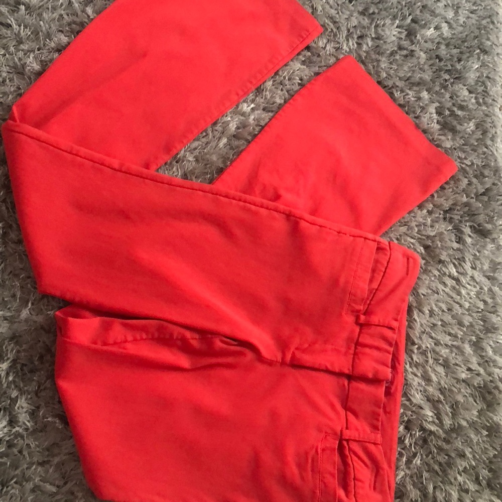 Coral dress pants